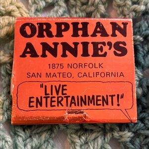Vintage Orphan Annie's Matches